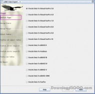 Data Export - Oracle2DBF screenshot